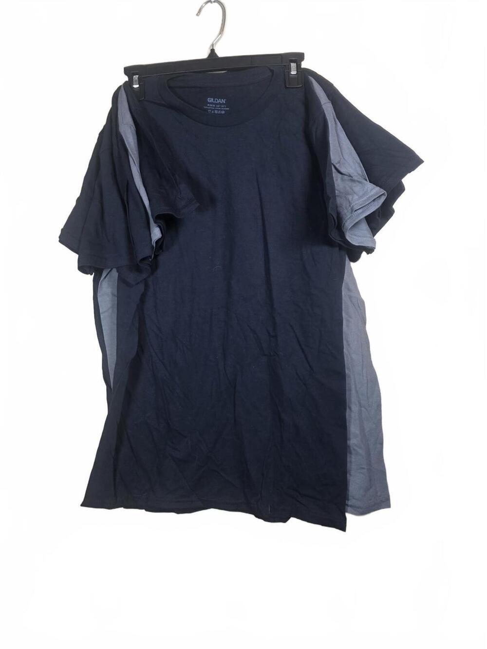 Gildan Men’s Crew T‑Shirts 5‑Pack Black/Grey/Charcoal Size M